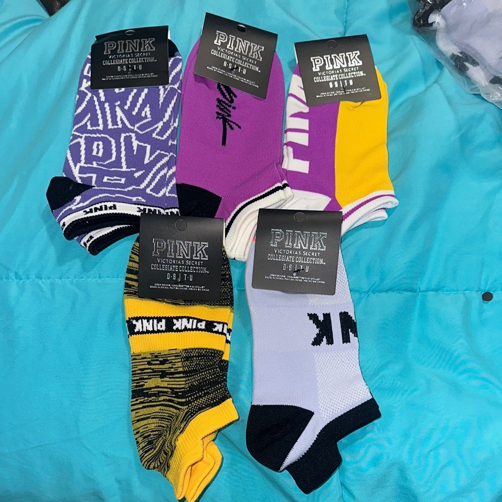 PINK Victoria's Secret Women’s Vibrant Sock Set
